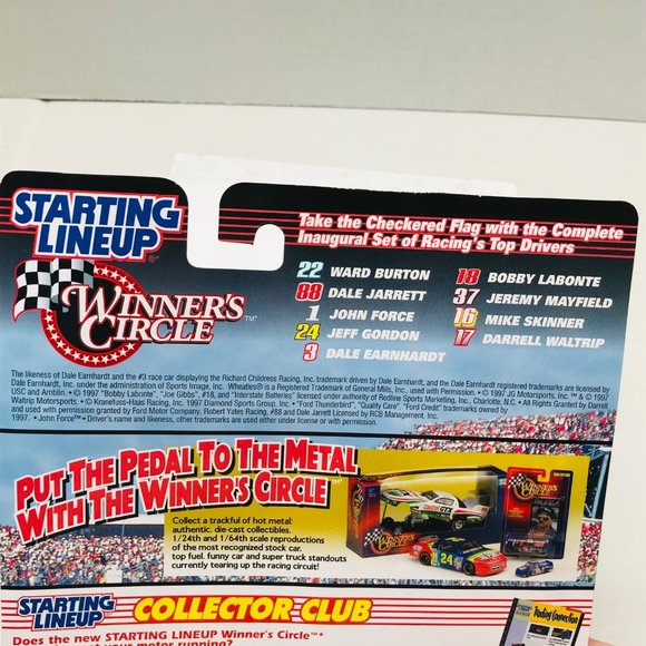 Vintage Starting Lineup Jeff Gordon Figure Winners Circle 1997 With Card New - Picture 8 of 10